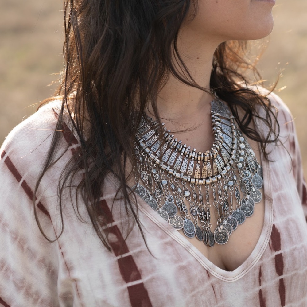Tie Dye Bohemian Dress